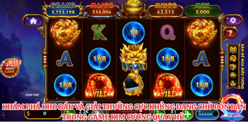 Nổ Hũ Kim Cương: Chiến Thuật Quay Slot Và Jackpot Đẳng Cấp 4 Khám phá kho báu và giải thưởng cực khủng đang chờ đón bạn trong game kim cương quay hũ.